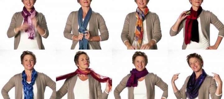 Video – Easy New Ways To Tie A Scarf